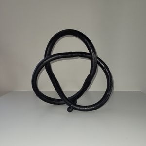 Metal Pretzel Decoration